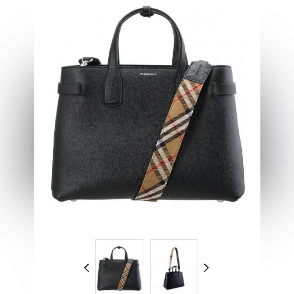 Burberry vintage banner medium bag